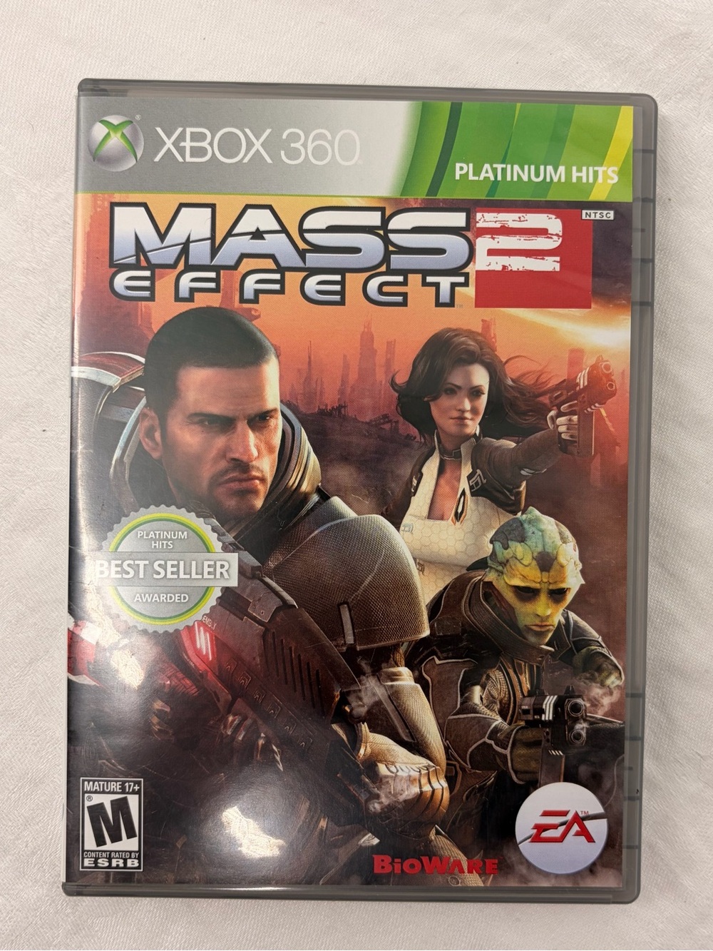 Mass Effect 2 Xbox 360 Video Game Dual Disc Set (CIB)